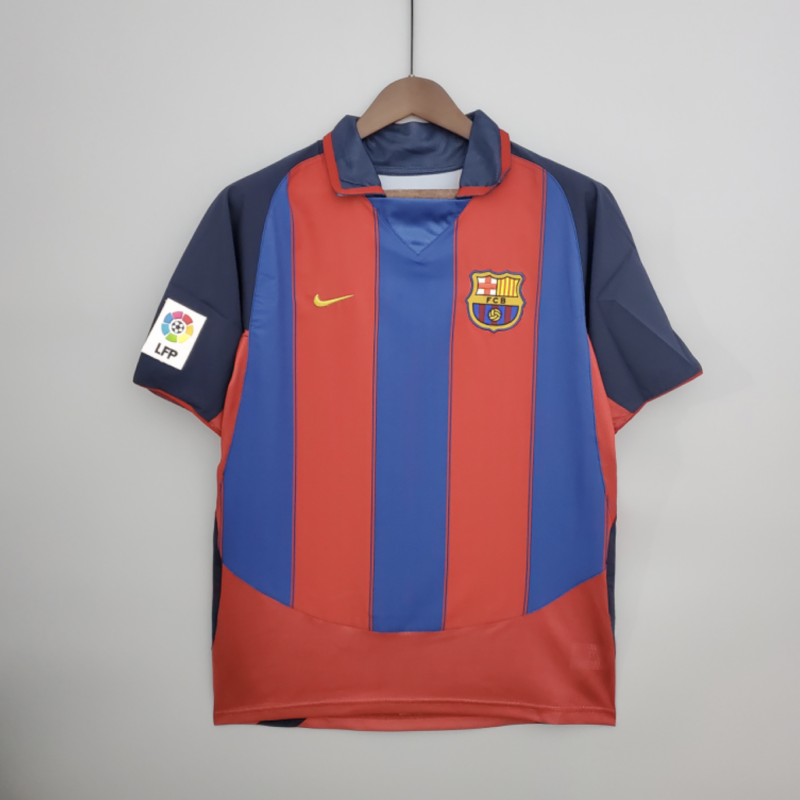 Retro Barcelona 03/04 Home Kit